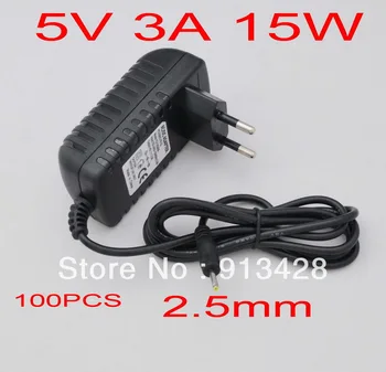 High Quality 100PCS AC 100V-240V Converter Adapter DC 5v 3a Power Supply EU or US Plug DC plug 2.5x 0.8mm For Tablet PC
High Quality 100PCS AC 100V-240V Converter Adapter DC 5v 3a Power Supply EU or US Plug DC plug 2.5x 0.8mm For Tablet PC