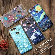 ! ACCEZZ мягкий забавный мультяшный защитный чехол на заднюю панель для huawei P9 mate 8/9 Honor 7/8 чехол Бампер ТПУ чехол с рисунком Funda Capa(China)