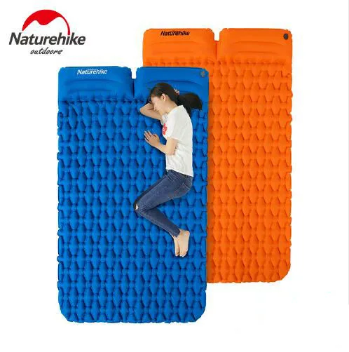 Naturehike Thick Camping Mat 1-2 Person Ultralight Inflatable Mattress Air Bed Sleeping Pad Folding Air Mattress With pillow
Naturehike Thick Camping Mat 1-2 Person Ultralight Inflatable Mattress Air Bed Sleeping Pad Folding Air Mattress With pillow