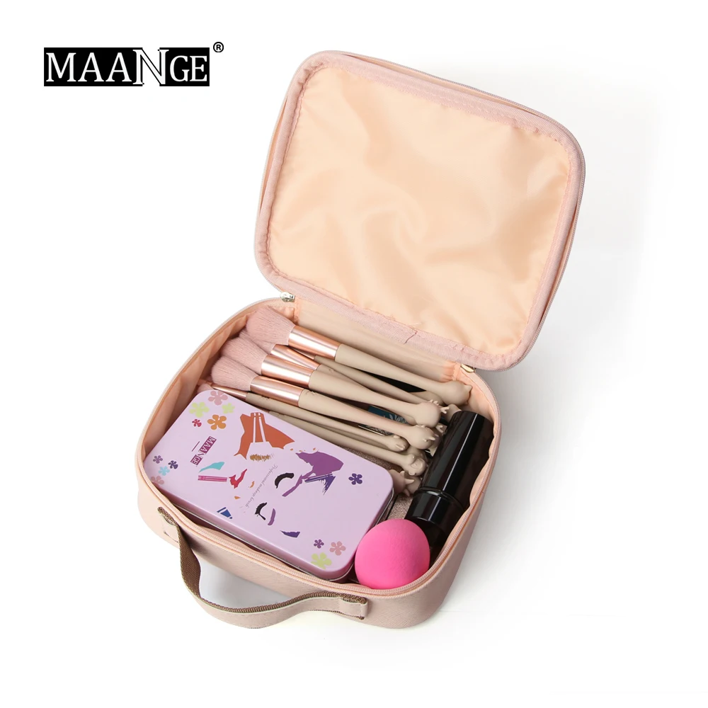 MAANGE Women Cosmetic Bag PU Leather Travel Cosmetic Organizer High Capacity Pouch Beauty Makeup Bag Multifunction Tools
MAANGE Women Cosmetic Bag PU Leather Travel Cosmetic Organizer High Capacity Pouch Beauty Makeup Bag Multifunction Tools