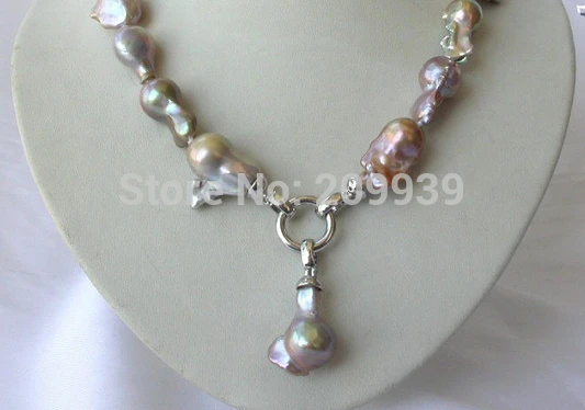 FREE SHIPPING>>>@@> huij 004055 stunning big 25mm baroque purple keshi reborn freshwater pearl necklace -Bride jewelry free ship
FREE SHIPPING>>>@@> huij 004055 stunning big 25mm baroque purple keshi reborn freshwater pearl necklace -Bride jewelry free ship