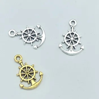 20pcs 14*21mm Turkey popular anchor rudder pendant tag DIY handmade bracelet necklace accessories connection accessories
20pcs 14*21mm Turkey popular anchor rudder pendant tag DIY handmade bracelet necklace accessories connection accessories