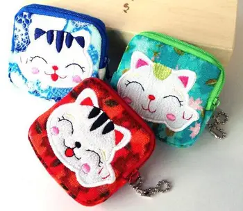 Japanese chirimen Lovely Women Purse Lucky Cat 10 Styles Small Zero Wallet Cloth Coin Purses Canvas Bag Student Gift 8*8 cm
Japanese chirimen Lovely Women Purse Lucky Cat 10 Styles Small Zero Wallet Cloth Coin Purses Canvas Bag Student Gift 8*8 cm
