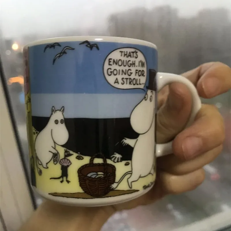 Кружка Moomin Story Каждая кружка имеет историю для кофе керамическая с забавными