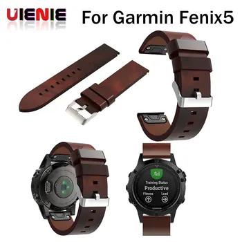 UIENIE Luxury Leather Strap Replacement 22mm Watch Band wrist starp with Quick Fit For Garmin Fenix 5/Forerunner 935 bracelet
UIENIE Luxury Leather Strap Replacement 22mm Watch Band wrist starp with Quick Fit For Garmin Fenix 5/Forerunner 935 bracelet