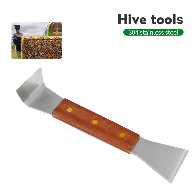 Brand Beekeeping Tool Stainless Steel and Wooden Hive Tools Suitable for Honey Scraper Clean Hive Tools Honeycomb Gardening
Brand Beekeeping Tool Stainless Steel and Wooden Hive Tools Suitable for Honey Scraper Clean Hive Tools Honeycomb Gardening