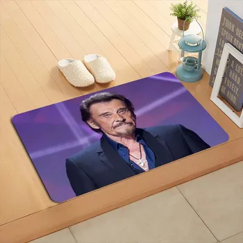 Custom Johnny Hallyday Watercolor Painting Doormat Home Decor Door mat Floor Mat Bath Mats foot pad #F31
Custom Johnny Hallyday Watercolor Painting Doormat Home Decor Door mat Floor Mat Bath Mats foot pad #F31