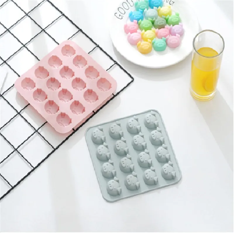 Cartoon pig Silicone Chocolate Mold DIY Ice Mold Crafts Cake Decorating Tools Fondant Mold kitchen accessories 17.3x17.3x1.4cm
Cartoon pig Silicone Chocolate Mold DIY Ice Mold Crafts Cake Decorating Tools Fondant Mold kitchen accessories 17.3x17.3x1.4cm