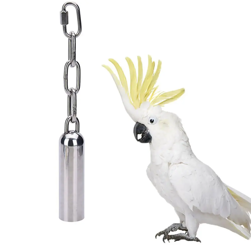 Stainless Steel Bells Toy with Sweet Sound for Bird Parrot Macaw African Greys Amazon Eclectus Cockatoo Parakeet Cockatiels
Stainless Steel Bells Toy with Sweet Sound for Bird Parrot Macaw African Greys Amazon Eclectus Cockatoo Parakeet Cockatiels