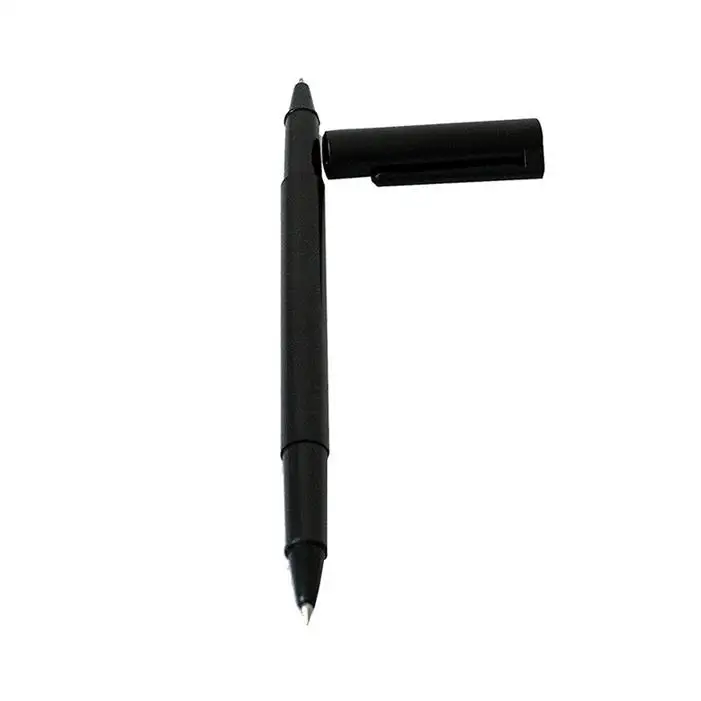 Magic trick pen black magician toy thru bill penetration dollar bill pen triRSPF