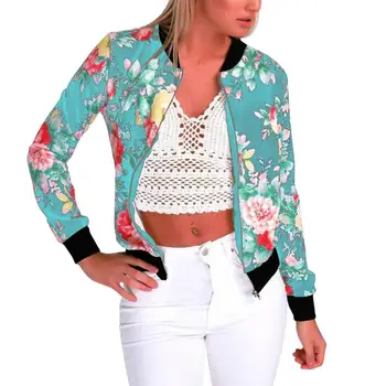 Autumn Printed Jackets Women Long Sleeve Zipper Jacket Casual Basic Coat Winter Outwear WS1410C
Autumn Printed Jackets Women Long Sleeve Zipper Jacket Casual Basic Coat Winter Outwear WS1410C