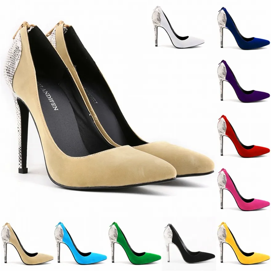 Pointed Toe Sexy Serpentine Heel Party Shoes New Autumn Women's Solid Flock Shallow Concise High Heels Shoes Fashion Women Pumps
Pointed Toe Sexy Serpentine Heel Party Shoes New Autumn Women's Solid Flock Shallow Concise High Heels Shoes Fashion Women Pumps