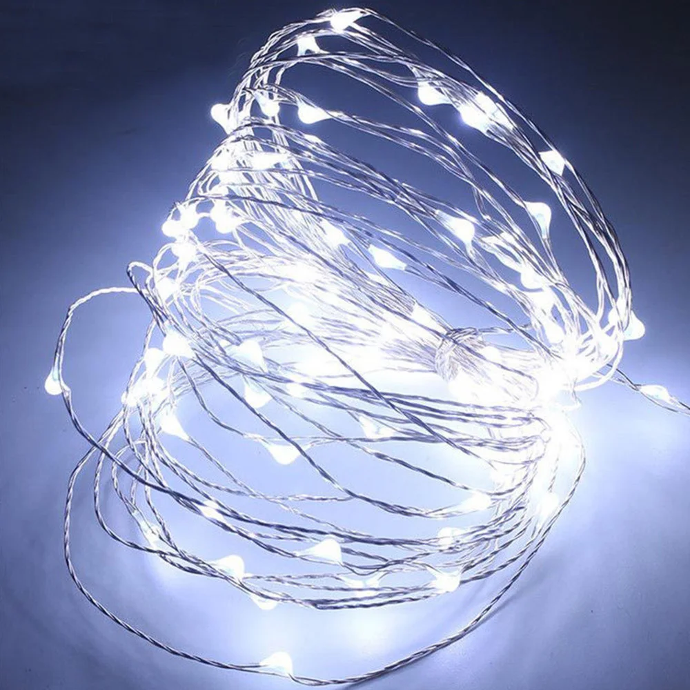 5M 50LED Romantic Landscape Lamp Fairy Light Super Bright Copper Wire Durable String Light Christmas Party New Year Decoration
5M 50LED Romantic Landscape Lamp Fairy Light Super Bright Copper Wire Durable String Light Christmas Party New Year Decoration