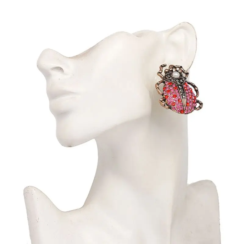 1 PC Big Enamel Scarab Bug Beetle Earrings Rhinestone Insect Earrings Animal Jewelry
1 PC Big Enamel Scarab Bug Beetle Earrings Rhinestone Insect Earrings Animal Jewelry