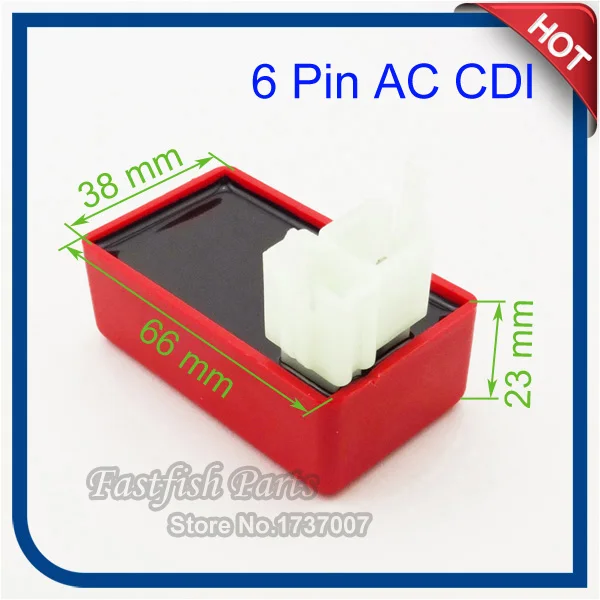 Square Plug 6 Pin AC CDI Box Red For 150cc 200cc 250cc Taotao Kazuma ATV Go Kart Motorcycle Motocross
Square Plug 6 Pin AC CDI Box Red For 150cc 200cc 250cc Taotao Kazuma ATV Go Kart Motorcycle Motocross