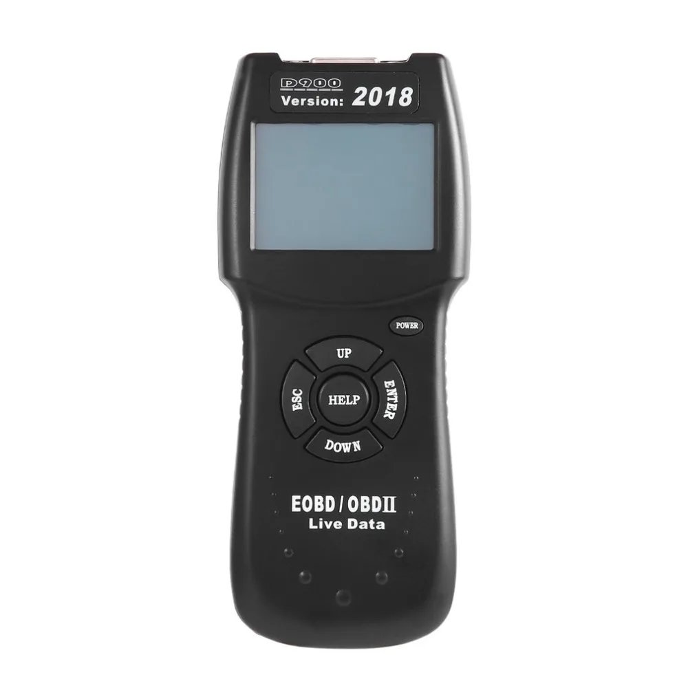 Professional D900 EOBD/OBD ll Diagnostic Scanner 2018 Version Car Engine Fault Code Reader With DTC Definition Screen Display
Professional D900 EOBD/OBD ll Diagnostic Scanner 2018 Version Car Engine Fault Code Reader With DTC Definition Screen Display