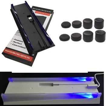 PS4 Vertical Stand Dock Station Clamp Mounting Holder Support Bracket LED Light 3 USB Hub for Sony PS4 Playstation 4 Console
PS4 Vertical Stand Dock Station Clamp Mounting Holder Support Bracket LED Light 3 USB Hub for Sony PS4 Playstation 4 Console