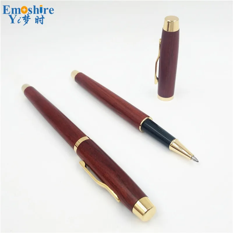 Emoshire Creative retro mahogany pen boutique high-end pen pen neutral gift pen spot wholesale (2)