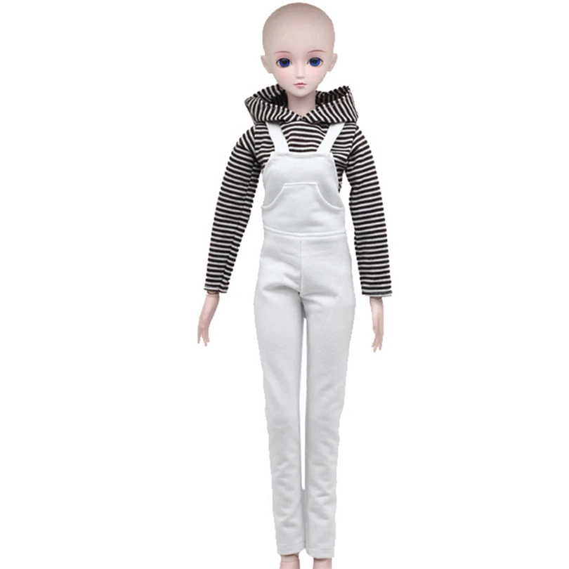 1 set Doll Accessories Suspenders Suit for 1/3 BJD Dolls Clothes Stripe Jacket Pants for 60cm Doll Toys for Girls Gifts
1 set Doll Accessories Suspenders Suit for 1/3 BJD Dolls Clothes Stripe Jacket Pants for 60cm Doll Toys for Girls Gifts