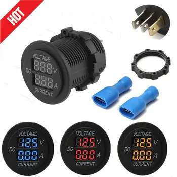 Digital Dual LED Voltmeter Amperemeter Voltmeter Gauge 12V-24V for Ship yacht bus car
Digital Dual LED Voltmeter Amperemeter Voltmeter Gauge 12V-24V for Ship yacht bus car
