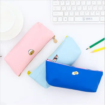 Creative simple pencil case cartoon gourmet pen box school pencil case small object storage bag stationery bag
Creative simple pencil case cartoon gourmet pen box school pencil case small object storage bag stationery bag