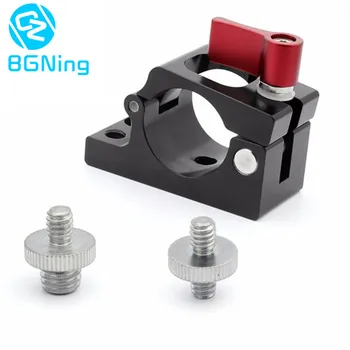 

Hot Shoe 25mm Tube Rod Clamp Holder Mount Adapter for DJI Ronin M Drone MX zhiyun feiyu Parts Monitor Bracket with 1/4 3/8 Screw