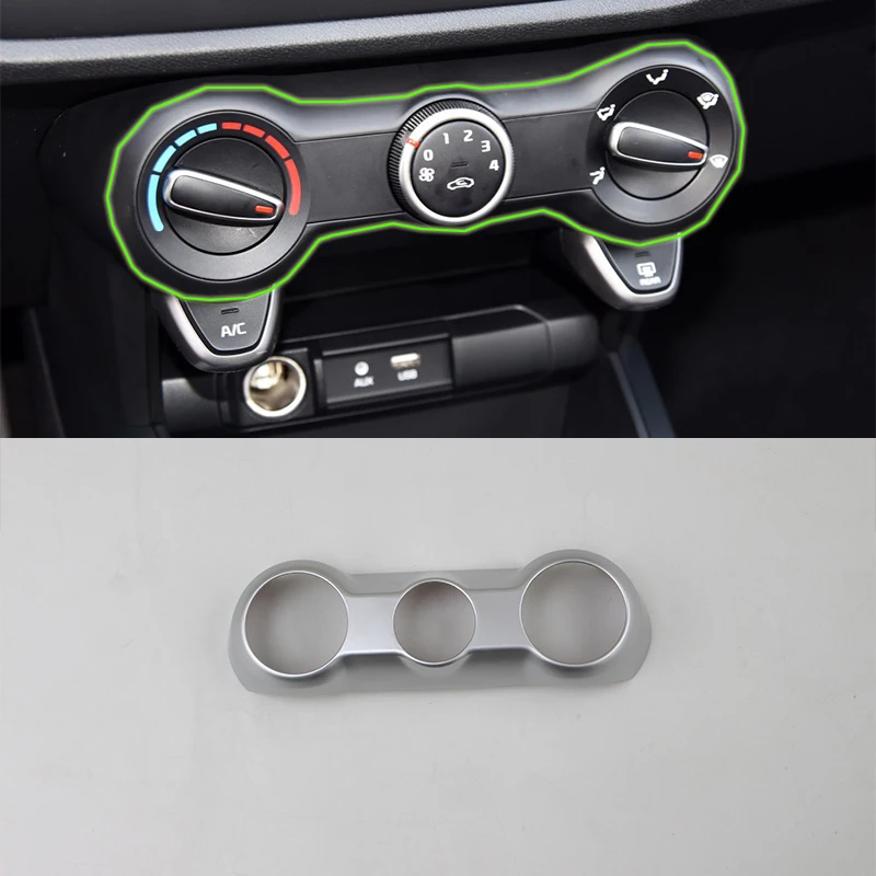 Car Accessories Interior Decoration ABS Air Condition Adjust Button Frame Cover Trim For Kia K2/Rio 2017 Car Styling
Car Accessories Interior Decoration ABS Air Condition Adjust Button Frame Cover Trim For Kia K2/Rio 2017 Car Styling