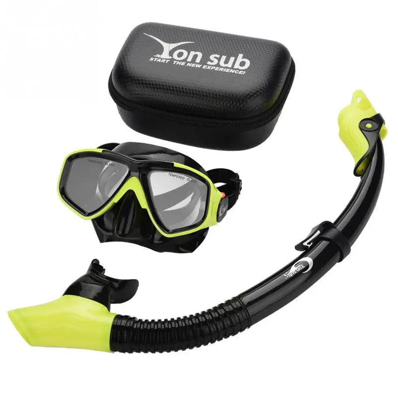 Yon Sub Professional Goggles Glasses Diving Swimming Easy Breath Tube Set Scuba Diving Mask Air Tube Snorkels Mask Equipment
Yon Sub Professional Goggles Glasses Diving Swimming Easy Breath Tube Set Scuba Diving Mask Air Tube Snorkels Mask Equipment