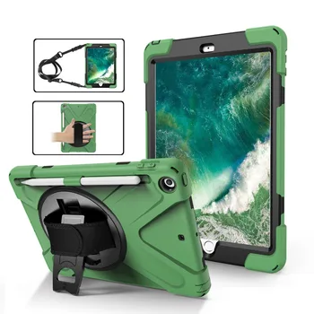 For iPad 9.7 2018 Case with Built-in Pencil Holder Kickstand Silicone Rubber Defender Cover for iPad 9.7 inch 6th 5th Gen case
For iPad 9.7 2018 Case with Built-in Pencil Holder Kickstand Silicone Rubber Defender Cover for iPad 9.7 inch 6th 5th Gen case
