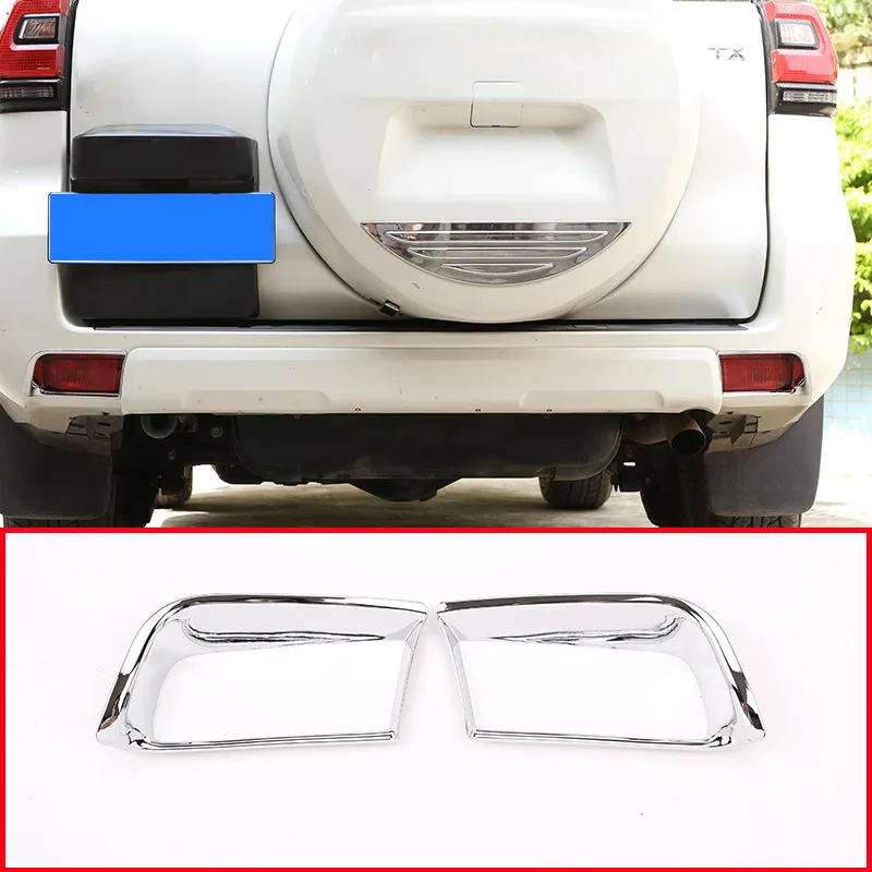 ABS Rear Fog Light Lamp Decorative Frame Cover Trim For Toyota Land Cruiser Prado FJ150 2018 Car Accessories 2pcs
ABS Rear Fog Light Lamp Decorative Frame Cover Trim For Toyota Land Cruiser Prado FJ150 2018 Car Accessories 2pcs