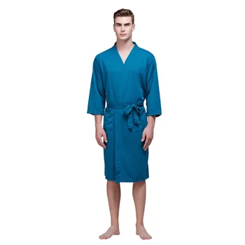 Mens Robes Pajamas Long Sleeve Solid Sleepwear Kimono Male Bathrobe Leisure Men Loungewear Dressing Gown 2019#35
Mens Robes Pajamas Long Sleeve Solid Sleepwear Kimono Male Bathrobe Leisure Men Loungewear Dressing Gown 2019#35