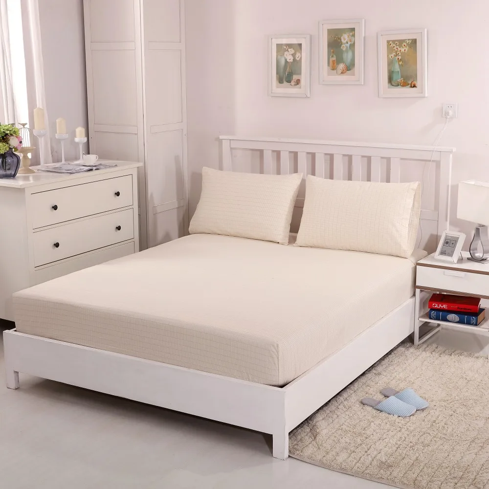 EARTHING Anti-fatigue silver fitted sheet Queen size Earthing sheet (153*203cm) free EMS shipment With Pillow case