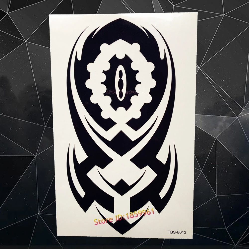 Black Alien Sign Totem Temporary Tattoo For Men Body Arm ART Fake Flash Tattoo Stickers Water Transfer Tatoo Summer Style
Black Alien Sign Totem Temporary Tattoo For Men Body Arm ART Fake Flash Tattoo Stickers Water Transfer Tatoo Summer Style