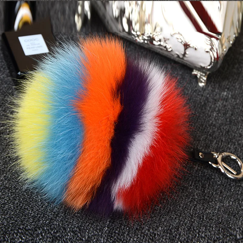 Genuine Fox Fur Pompom Charm 15cm Natural Fur Ball Keychains Fox Fur Bag Charm Big Size Colorful Fur Charm Ms.MinShu
Genuine Fox Fur Pompom Charm 15cm Natural Fur Ball Keychains Fox Fur Bag Charm Big Size Colorful Fur Charm Ms.MinShu