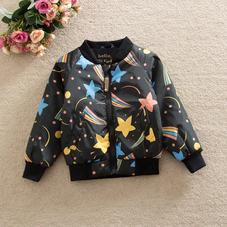 Children Winter Cotton Padded Jackets Thick Warm Coats Girls Boys Kids Outfits Stars Printed Clothes
Children Winter Cotton Padded Jackets Thick Warm Coats Girls Boys Kids Outfits Stars Printed Clothes
