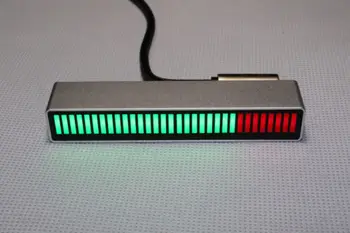 DC5V 32 bit Level Indicator Panel VU Meter Mono Channel LED finish with shell For Amplifier
DC5V 32 bit Level Indicator Panel VU Meter Mono Channel LED finish with shell For Amplifier