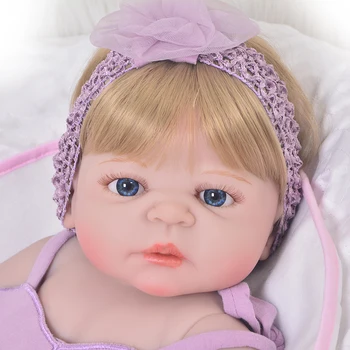 Reborn doll toys 23"57cm full vinyl silicone reborn baby girl doll hot sale bebes reborn menina bonecas toy doll gifts
Reborn doll toys 23"57cm full vinyl silicone reborn baby girl doll hot sale bebes reborn menina bonecas toy doll gifts