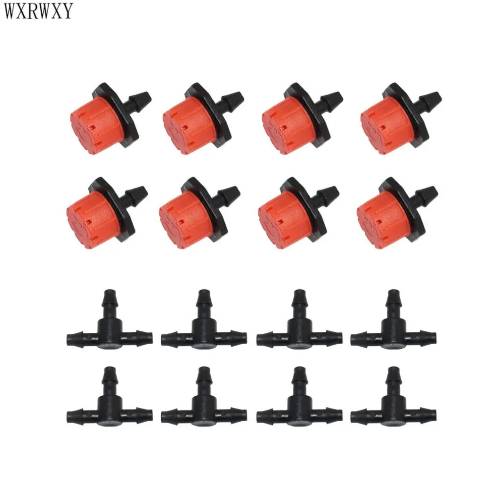 Irrigation DRIPPERS adjustable 8-hole red nozzle Barbed 1/4 tee Drip irrigation system water Nozzle plant watering 20pcs
Irrigation DRIPPERS adjustable 8-hole red nozzle Barbed 1/4 tee Drip irrigation system water Nozzle plant watering 20pcs