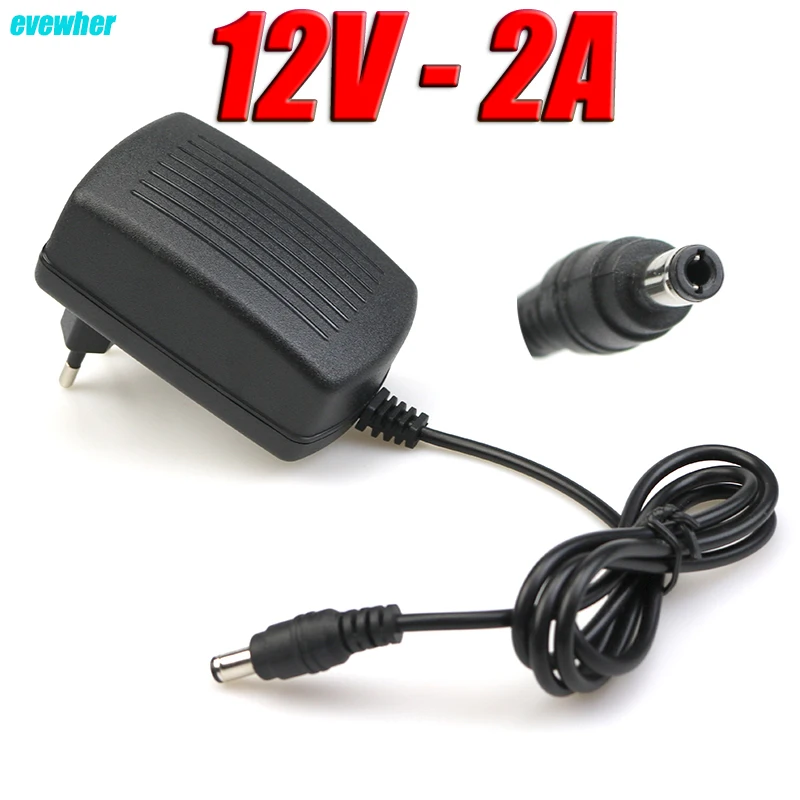 1Pcs 12V2A AC 100V-240V Power Adapter DC 12V 2A Power Supply EU US Plug 5.5mm x 2.1-2.5mm for router LED CCTV
1Pcs 12V2A AC 100V-240V Power Adapter DC 12V 2A Power Supply EU US Plug 5.5mm x 2.1-2.5mm for router LED CCTV