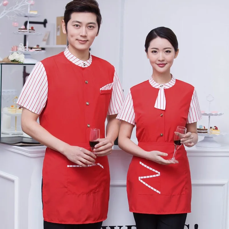 Hotel Uniform Farmhouse Summer Female Clothing Store Hot Pot Restaurant Short Sleeved Uniforms Waitress Work Clothes J127
Hotel Uniform Farmhouse Summer Female Clothing Store Hot Pot Restaurant Short Sleeved Uniforms Waitress Work Clothes J127