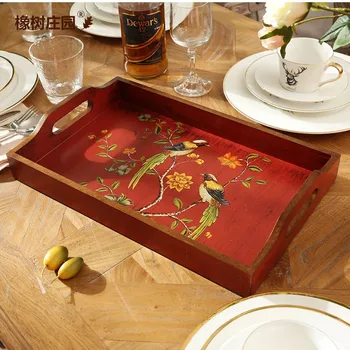 Chinese Living Room Tea Table, Dried Fruit Plate, Tea Cup Tray, Fruit Plate Arrangement, American Restoration Household Wooden W
Chinese Living Room Tea Table, Dried Fruit Plate, Tea Cup Tray, Fruit Plate Arrangement, American Restoration Household Wooden W