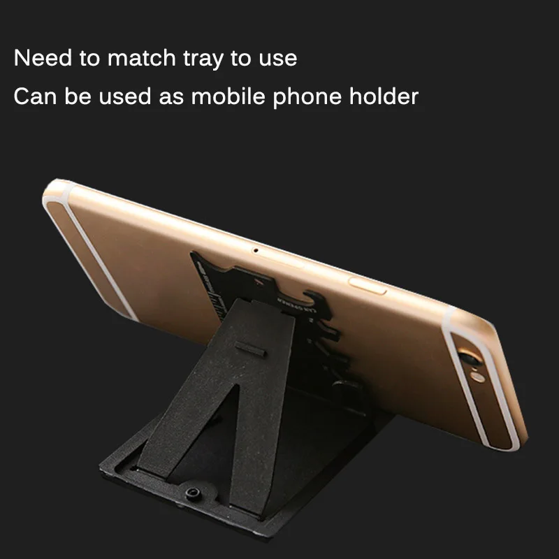 Cool Mobile Phone Holder Stand EDC Mini Card Knife Universal Multifunctional Folding Phone Bracket Bottle Opener Tool Kits
Cool Mobile Phone Holder Stand EDC Mini Card Knife Universal Multifunctional Folding Phone Bracket Bottle Opener Tool Kits