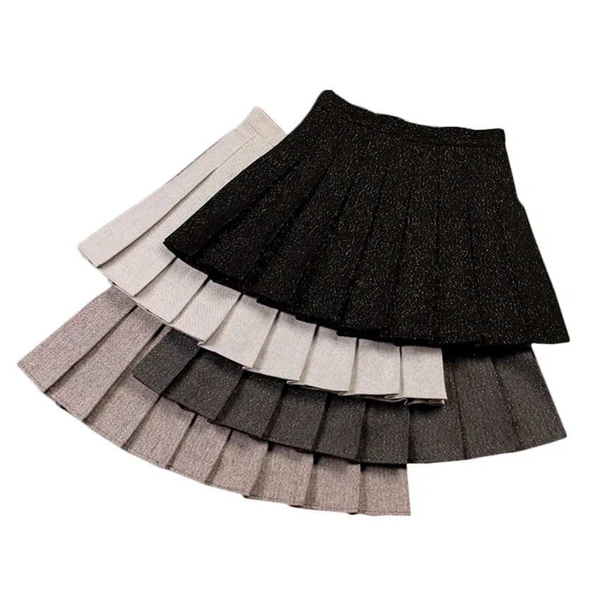 Gowyimmes Winter Big Size S-3XL Women High Waist Pleated Woolen Skirt Windproof Solid Skirt kawaii Lady Skirts Harajuku Mini 232
Gowyimmes Winter Big Size S-3XL Women High Waist Pleated Woolen Skirt Windproof Solid Skirt kawaii Lady Skirts Harajuku Mini 232