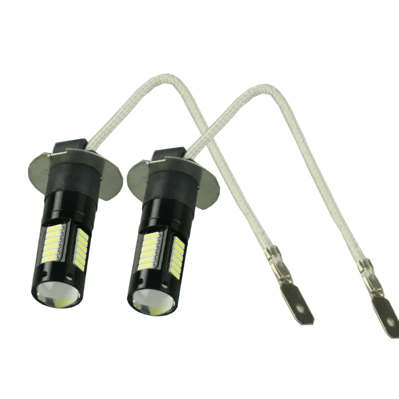 2PCS Car fog light 4014 30SMD H1 H3 880 881 modified bright LED front fog light white blue red purple
2PCS Car fog light 4014 30SMD H1 H3 880 881 modified bright LED front fog light white blue red purple