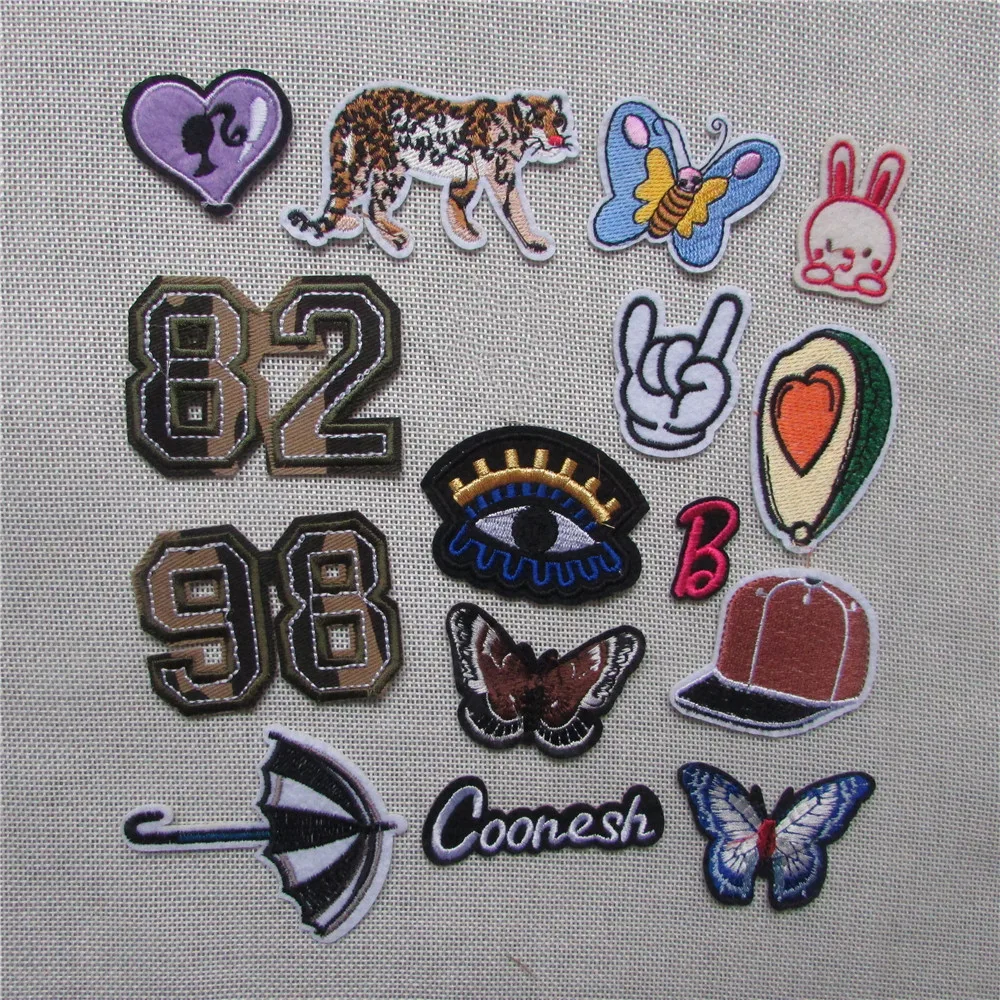 new butterfly leopard Patch Iron On Kid Cheap Embroidered Cute Cartoon Patche For Clothes Sticker Jacket DIY Badges Applique
new butterfly leopard Patch Iron On Kid Cheap Embroidered Cute Cartoon Patche For Clothes Sticker Jacket DIY Badges Applique