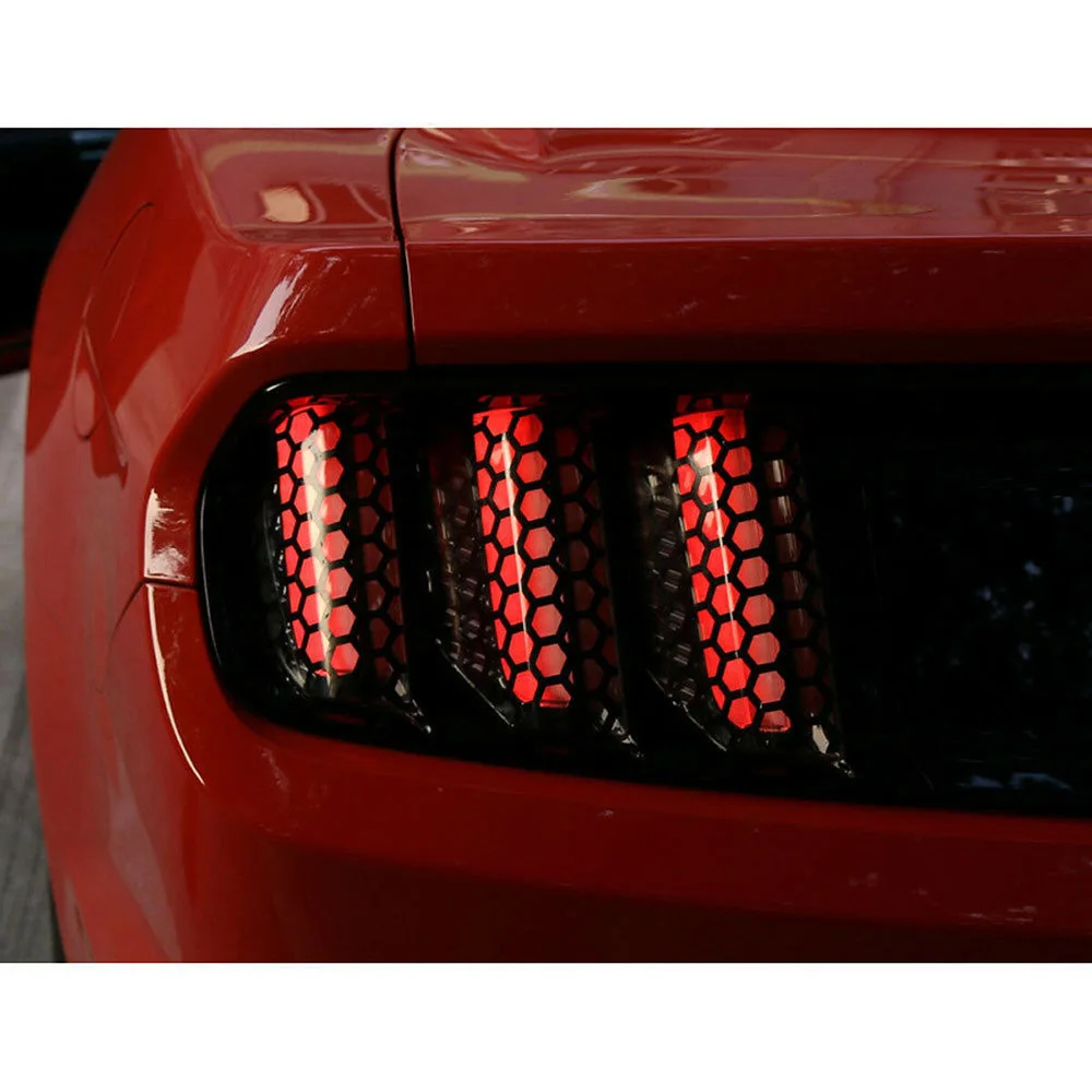 Car Sticker 6PCS Honeycomb Film Taillight Rear Tail Light Honeycomb Style Stickers Cover for Ford Mustang Decoration Sticker
Car Sticker 6PCS Honeycomb Film Taillight Rear Tail Light Honeycomb Style Stickers Cover for Ford Mustang Decoration Sticker