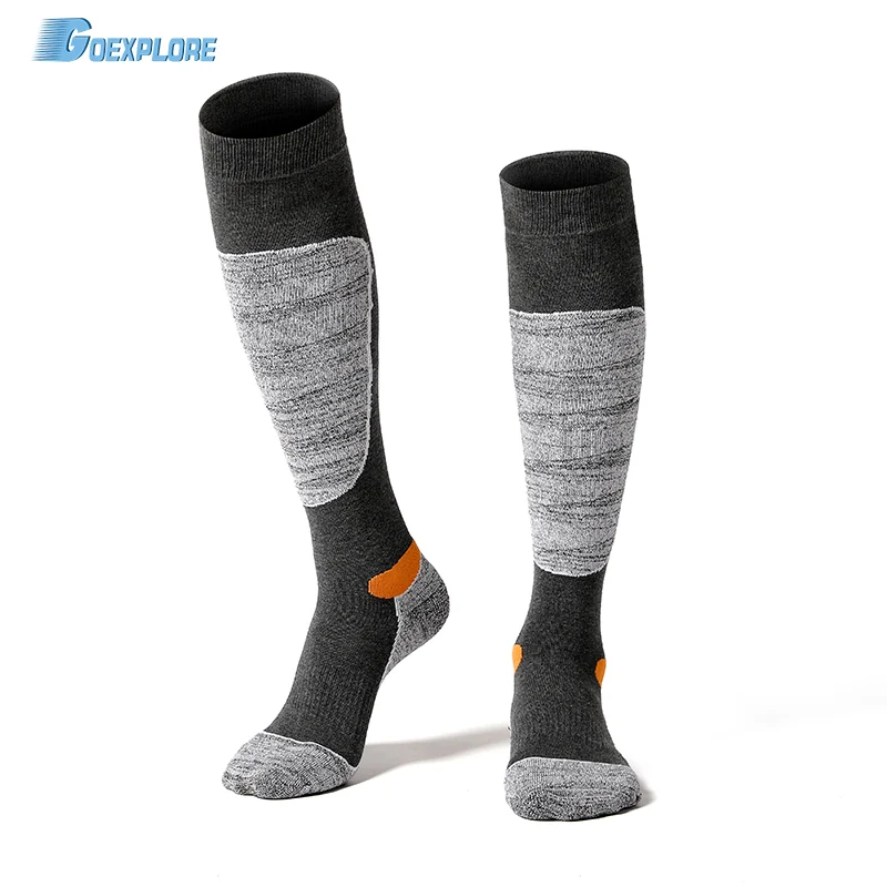 

Goexplore 3 Pairs/Set Ski Socks Winter Warm Men Thermal Thick Cotton Sports Hiking Climbing Skiing Snowboard Socks For Women