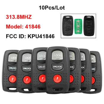 10Pcs/Lot 3 Button Remote Car Key 313.8MHZ Model: 41846 FCC ID: KPU41846 for Mazda 3 2004 - 2008 for Mazda 6 2003 2004 2005
10Pcs/Lot 3 Button Remote Car Key 313.8MHZ Model: 41846 FCC ID: KPU41846 for Mazda 3 2004 - 2008 for Mazda 6 2003 2004 2005