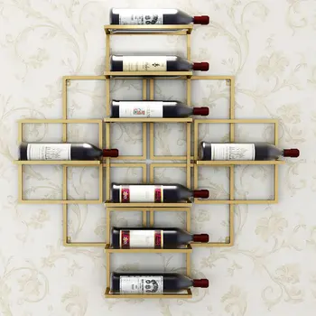 8 Bottles European Modern Simple Wall-mounted Wine Rack Creative Hanging Wine Rack Support Red Wine Decoration Rack Wine Holder
8 Bottles European Modern Simple Wall-mounted Wine Rack Creative Hanging Wine Rack Support Red Wine Decoration Rack Wine Holder