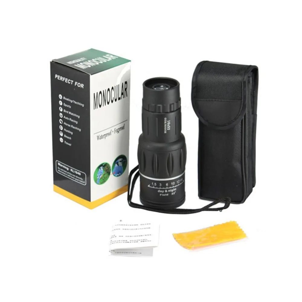Telescope Dual Focus Spring Clip 16X52 Hunting Monocular Zoom Travel High Power Magnification Quality Binoculars Monocular
Telescope Dual Focus Spring Clip 16X52 Hunting Monocular Zoom Travel High Power Magnification Quality Binoculars Monocular